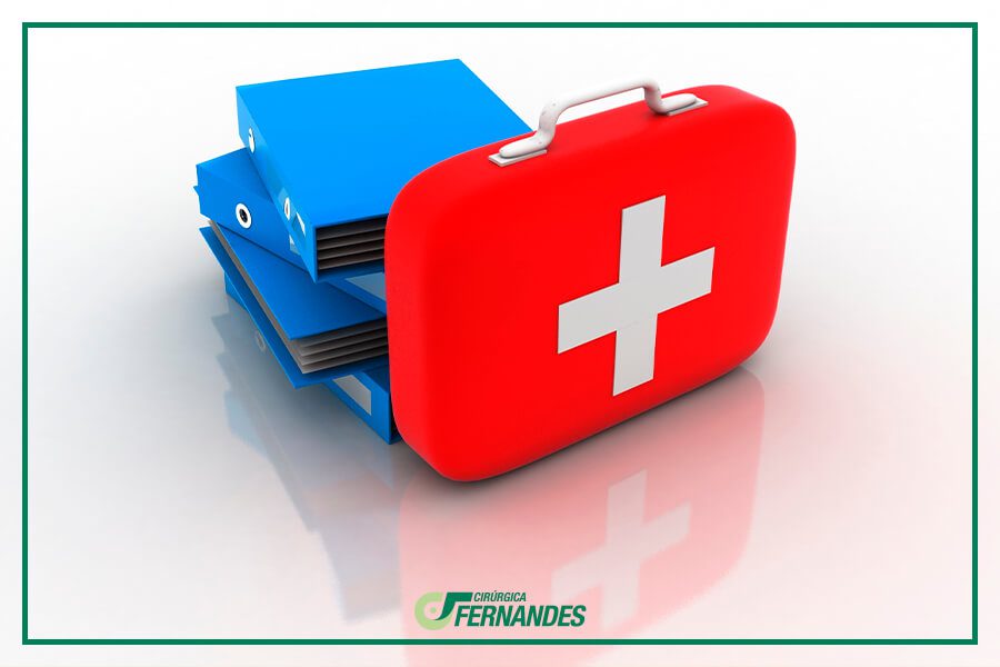 A classificação para uso de material médico hospitalar